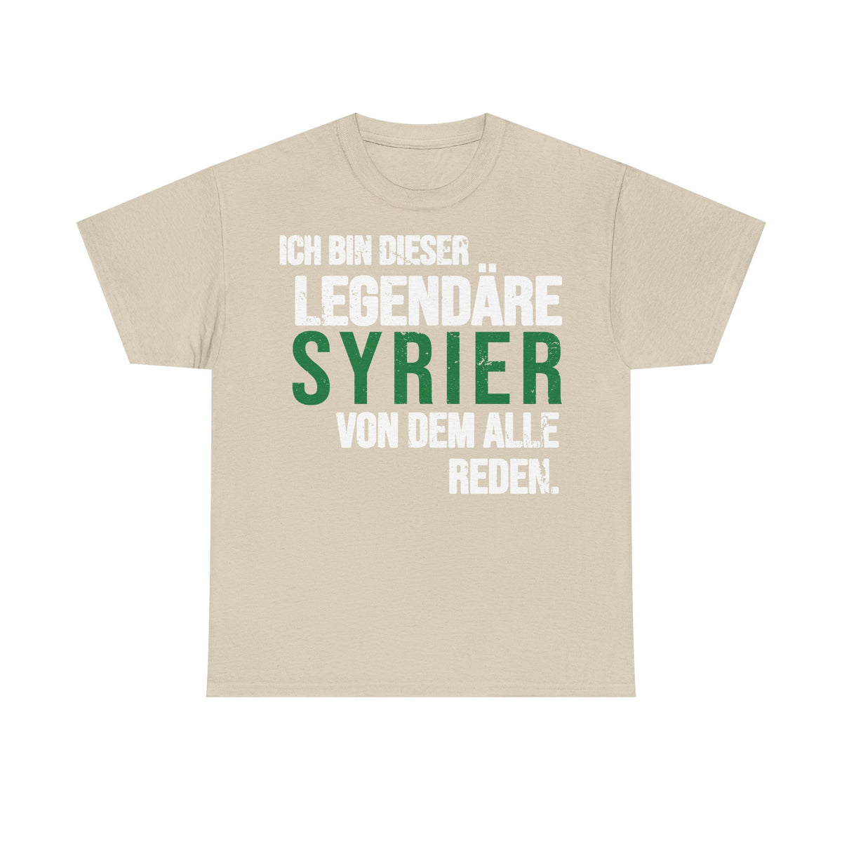 Syria Syrien Wappen Flagge Heimat Sport Fan Geschenkidee - Unisex T-Shirt