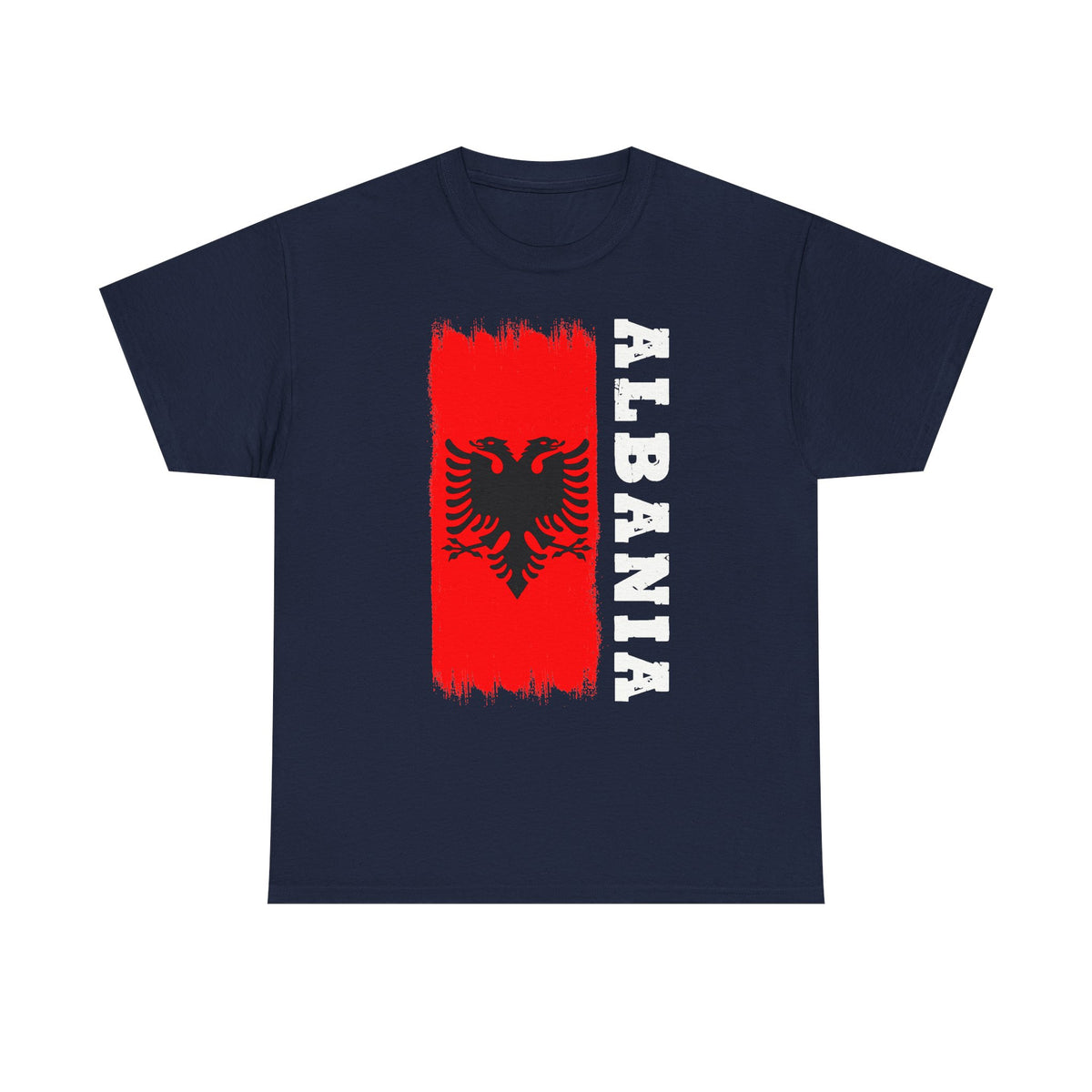 Camiseta unisex de Albania, escudo albanés, bandera, águila, fútbol, aficionado, deporte
