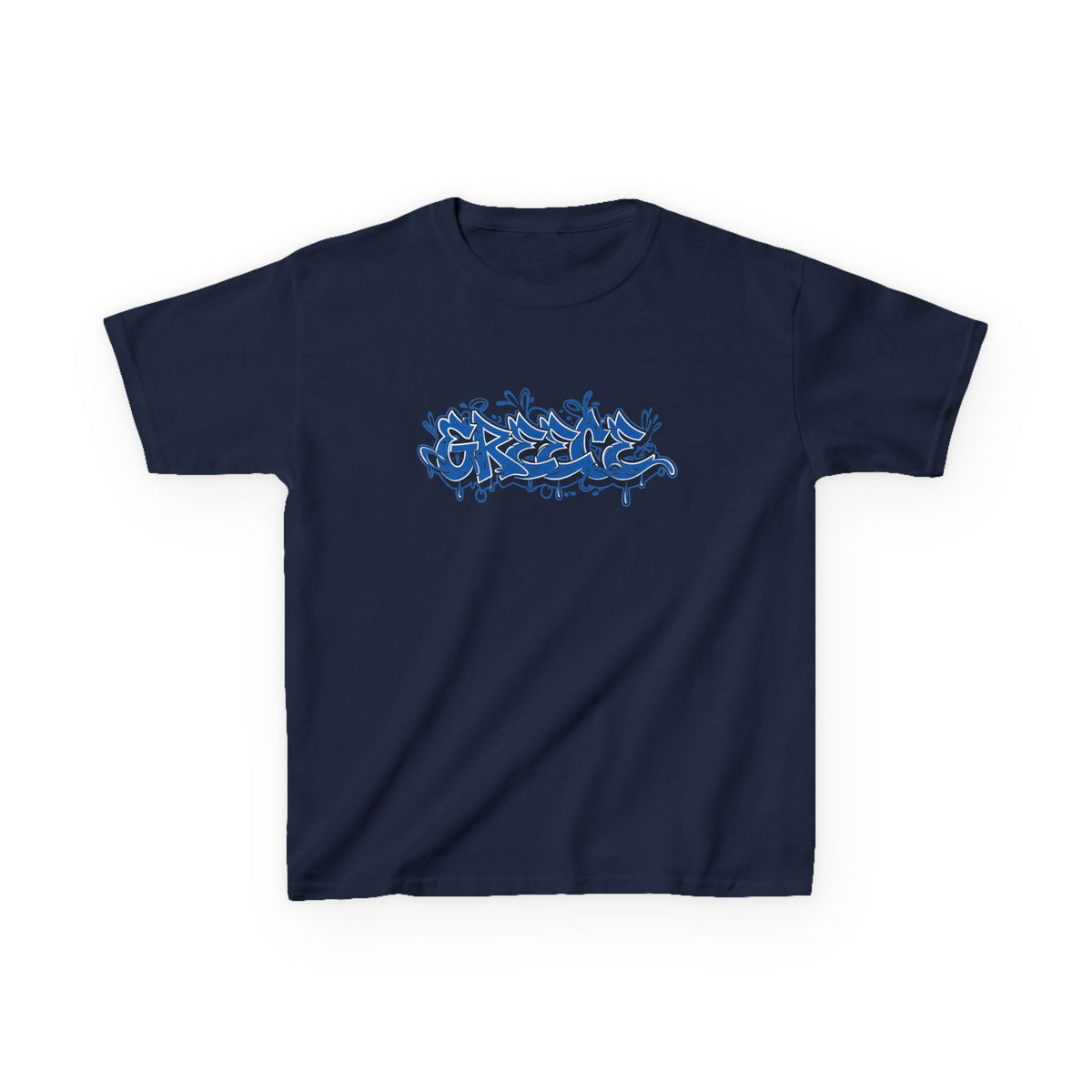 Greece Griechenland Flagge Wappen Heimat Fußball Sport Fan Geschenkidee - Für Kinder & Jugendliche Unisex T-Shirt