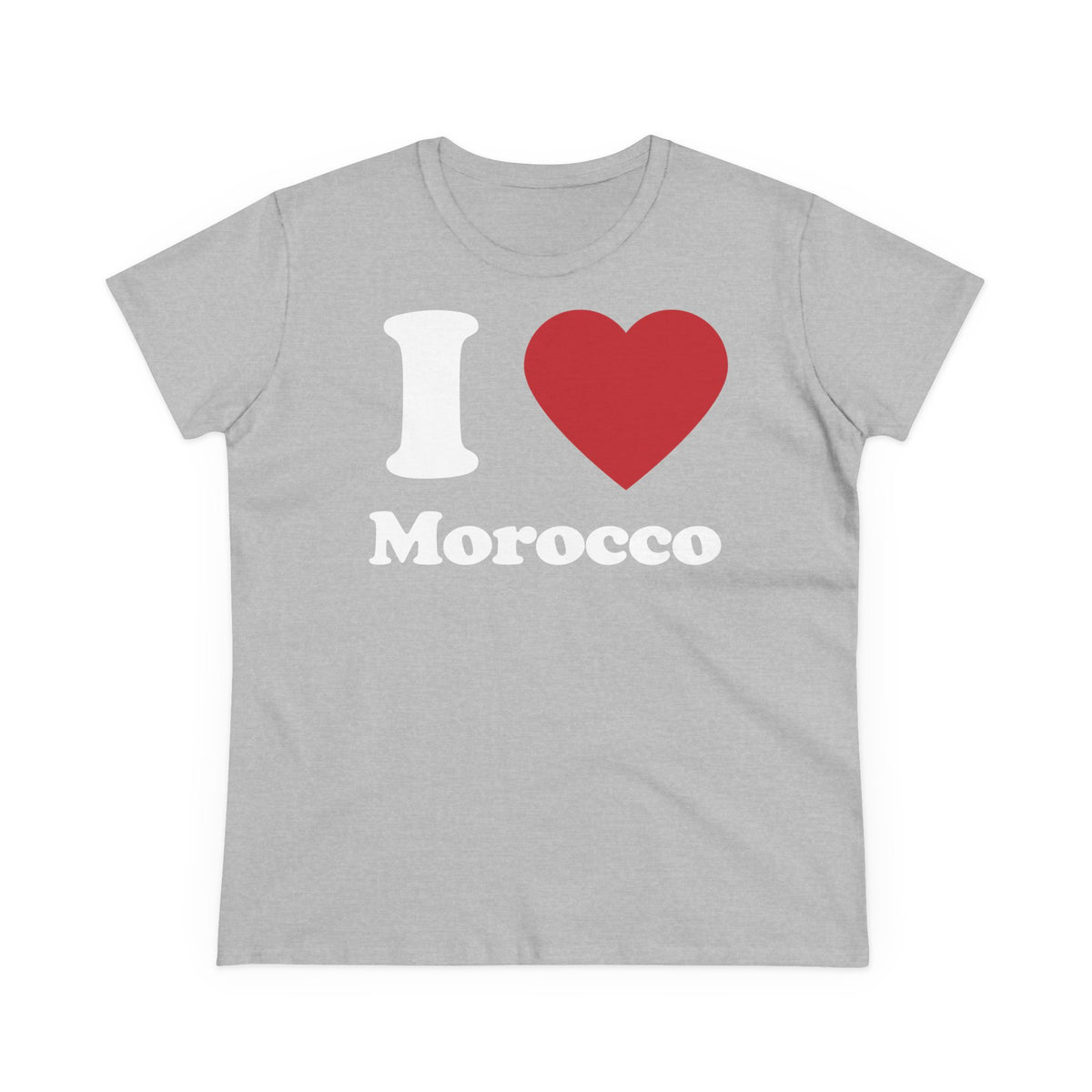 Escudo de Marruecos, bandera de Marruecos, orgullo, aficionada al fútbol y al deporte, idea de regalo - Camiseta para mujer