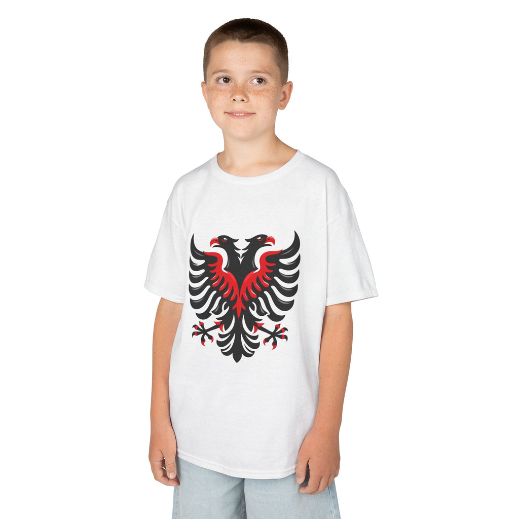 Albania Kosovo Doppeladler Geschenkidee - Unisex Kinder & Jugendliche T-Shirt