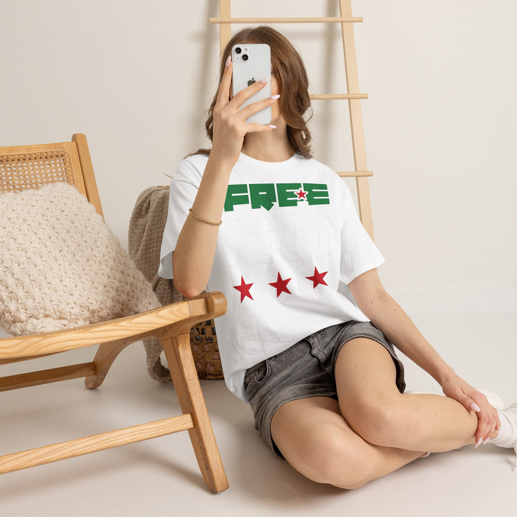 Syria Syrien Wappen Flagge Heimat Sport Fan Geschenkidee - Unisex T-Shirt