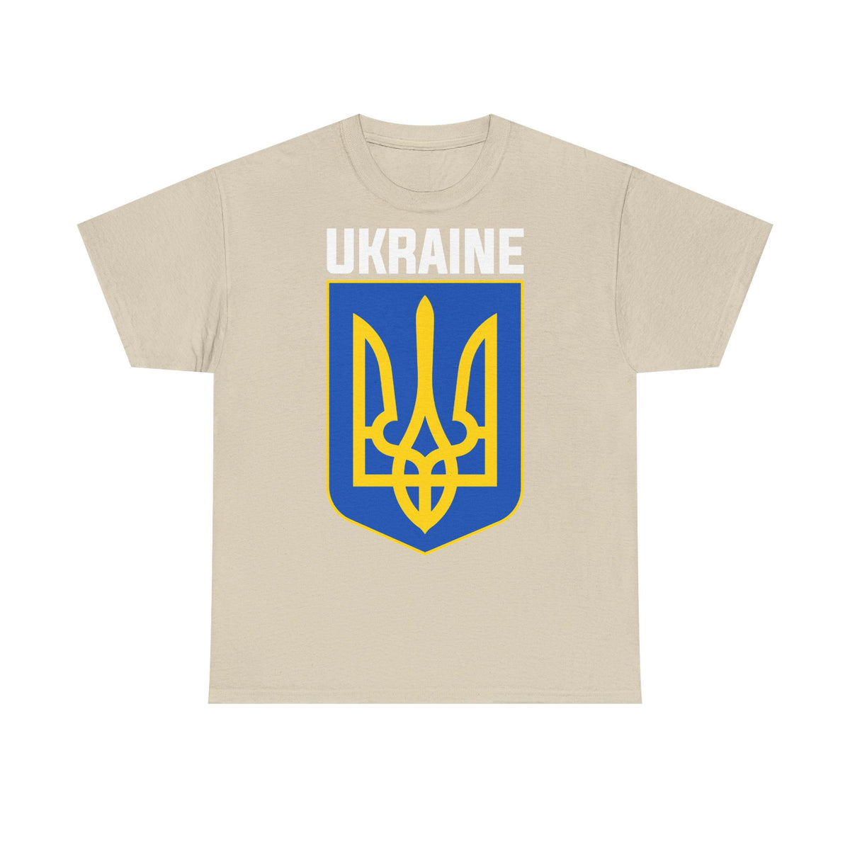 Bandiera e stemma dell'Ucraina Idea regalo Sport Tifoso Moda Vintage - T-shirt unisex