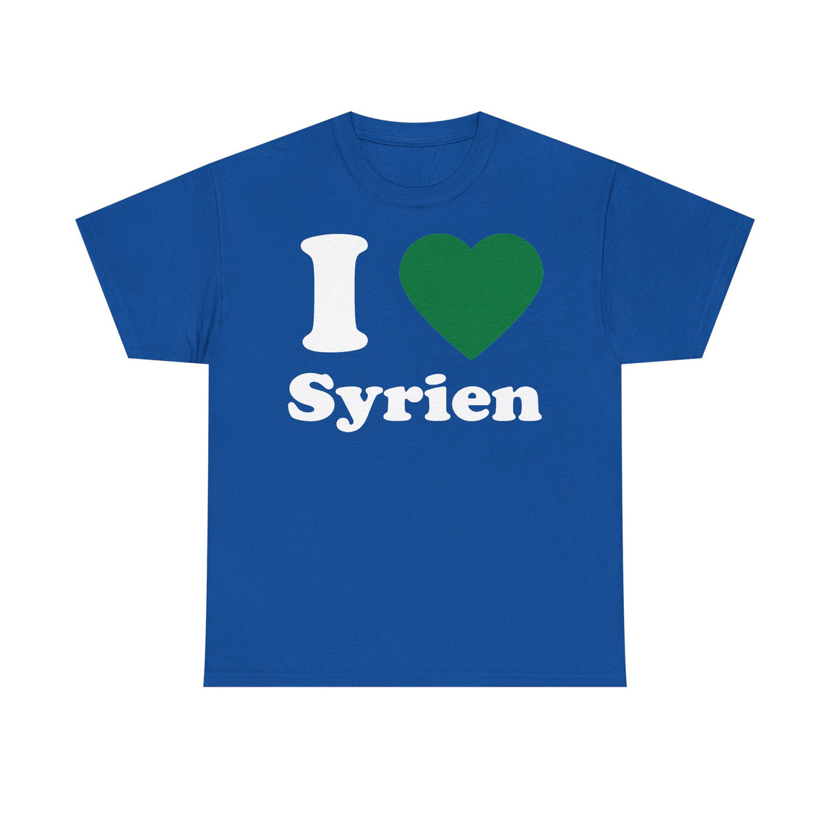 Syria Syrien Wappen Flagge Heimat Sport Fan Geschenkidee - Unisex T-Shirt