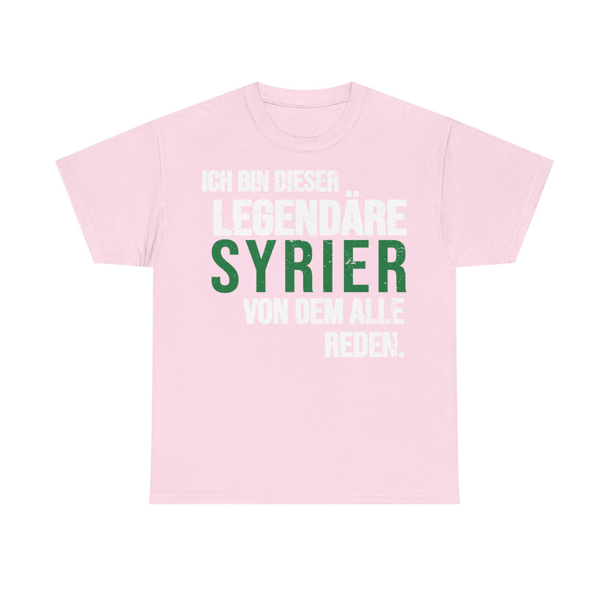 Syria Syrien Wappen Flagge Heimat Sport Fan Geschenkidee - Unisex T-Shirt