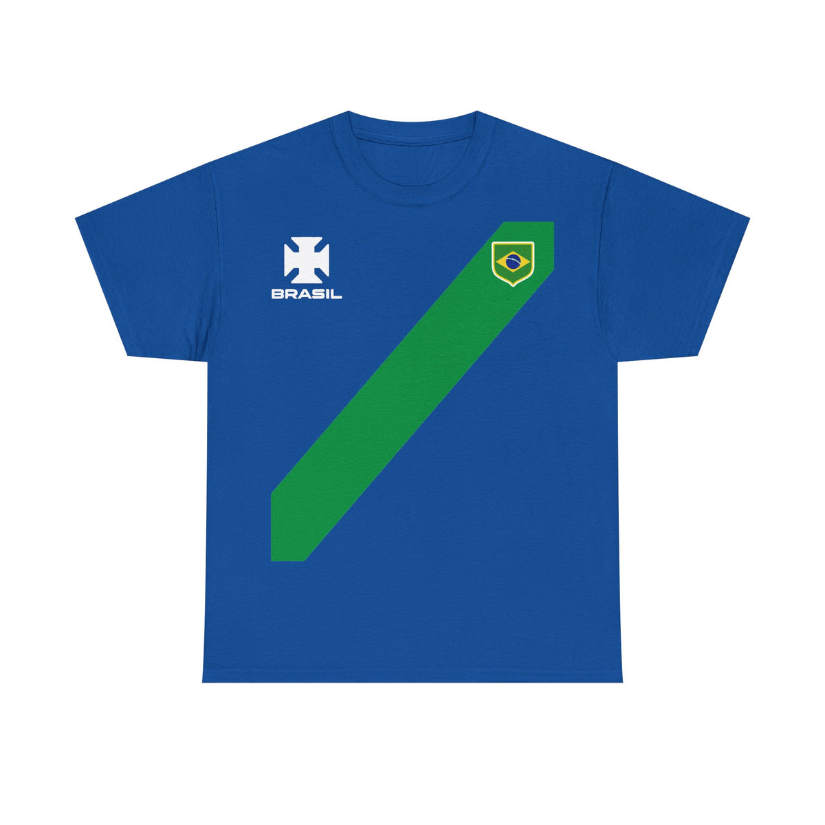 Brazil Brasilien Wappen Flagge Sport Fan Fußball Geschenkidee - Unisex T-Shirt