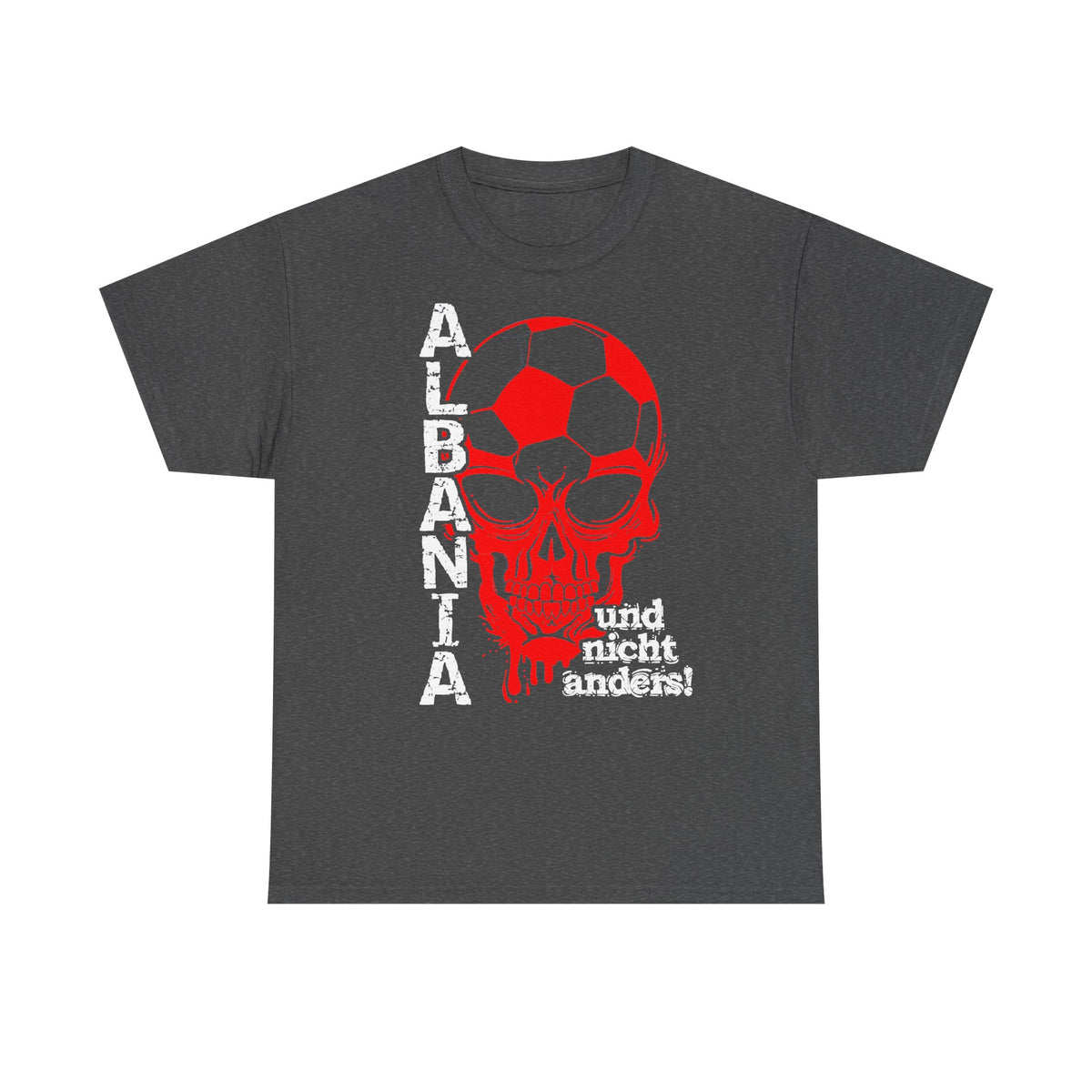 Albania Wappen Shqiptar Flagge Adler Fußball Fan Sport Unisex T Shirt
