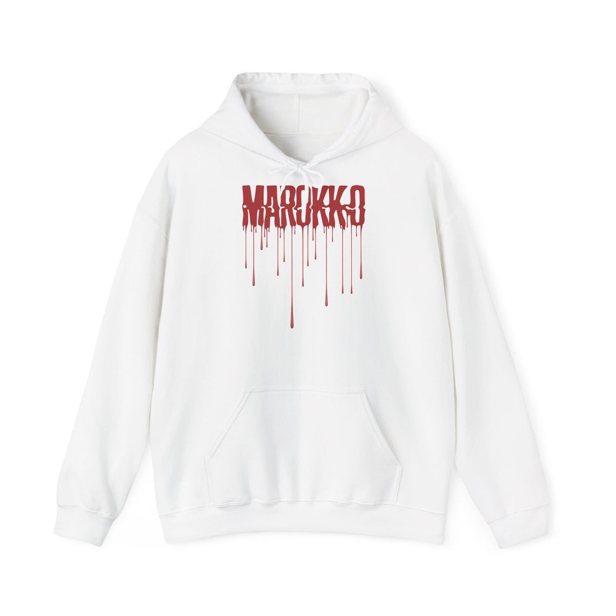Stemma del Marocco Bandiera del Marocco Orgoglio Tifoso di calcio Sport Idea regalo - Felpa con cappuccio unisex