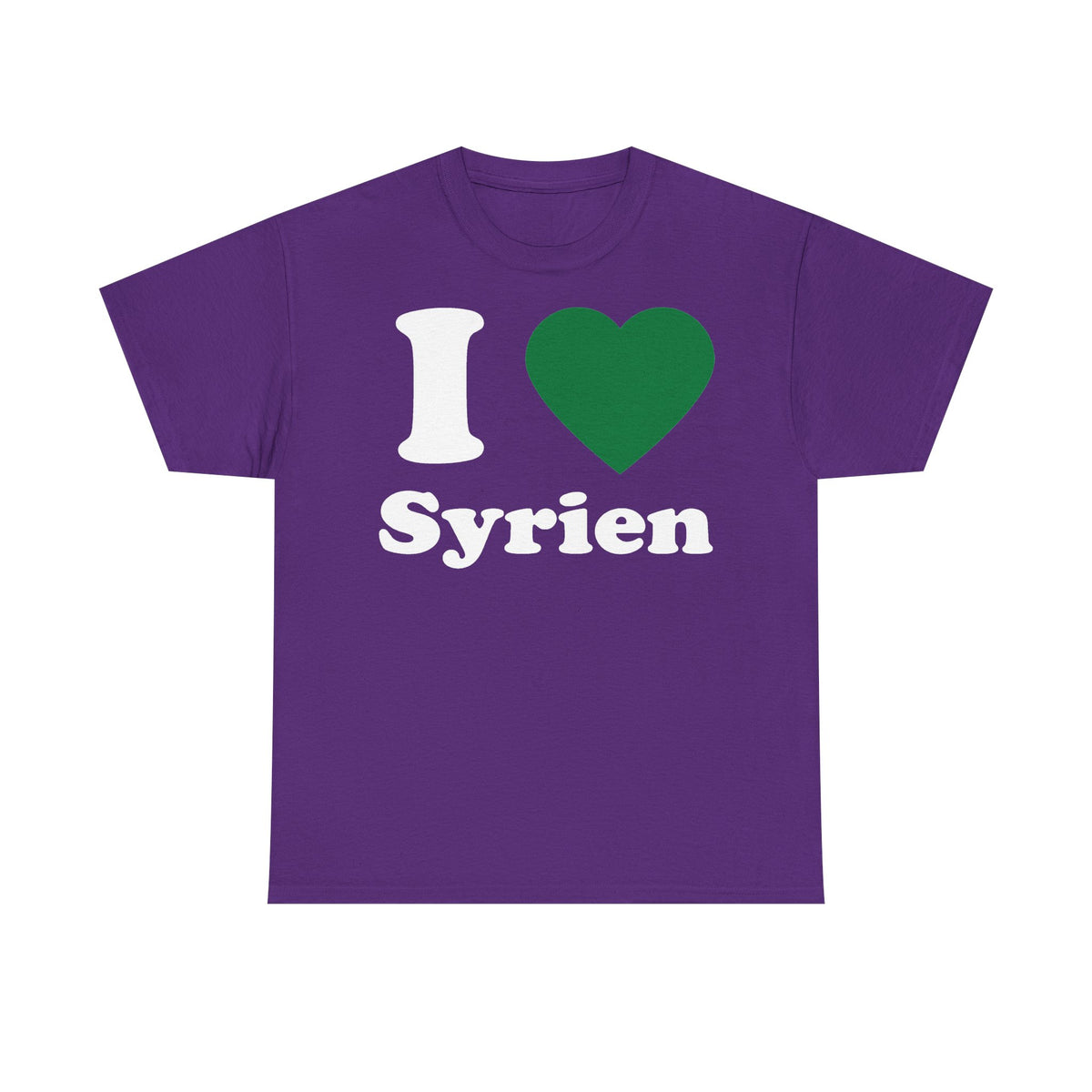 Syria Syrien Wappen Flagge Heimat Sport Fan Geschenkidee - Unisex T-Shirt