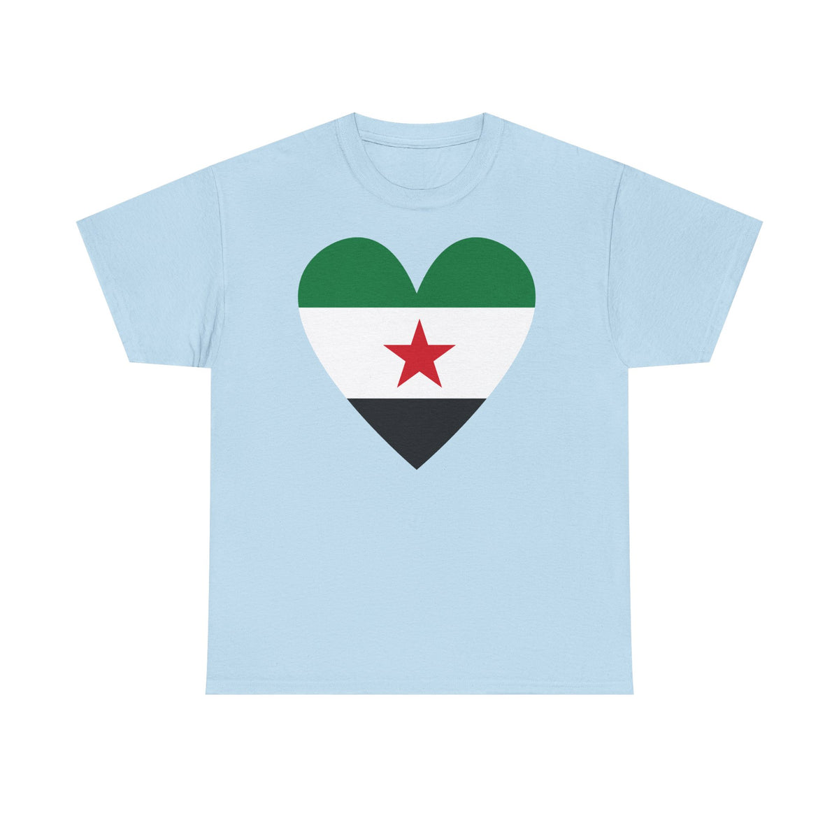 Syria Syrien Wappen Flagge Heimat Sport Fan Geschenkidee - Unisex T-Shirt