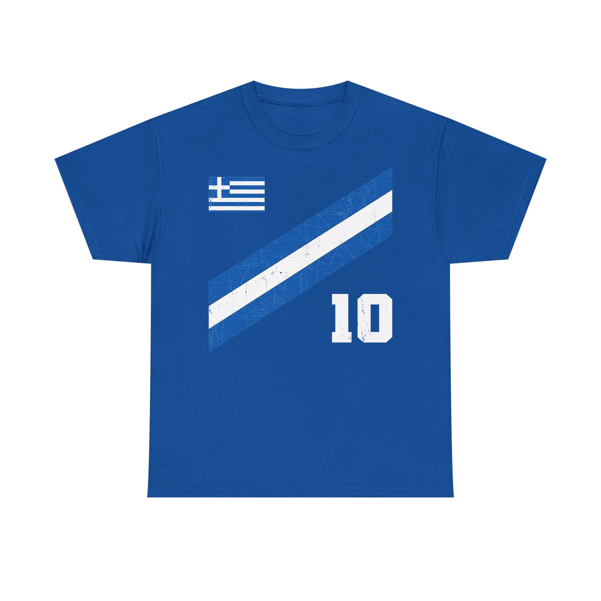 Grecia Grecia Bandera Escudo Patria Fútbol Deporte Aficionado Idea de regalo - Camiseta unisex