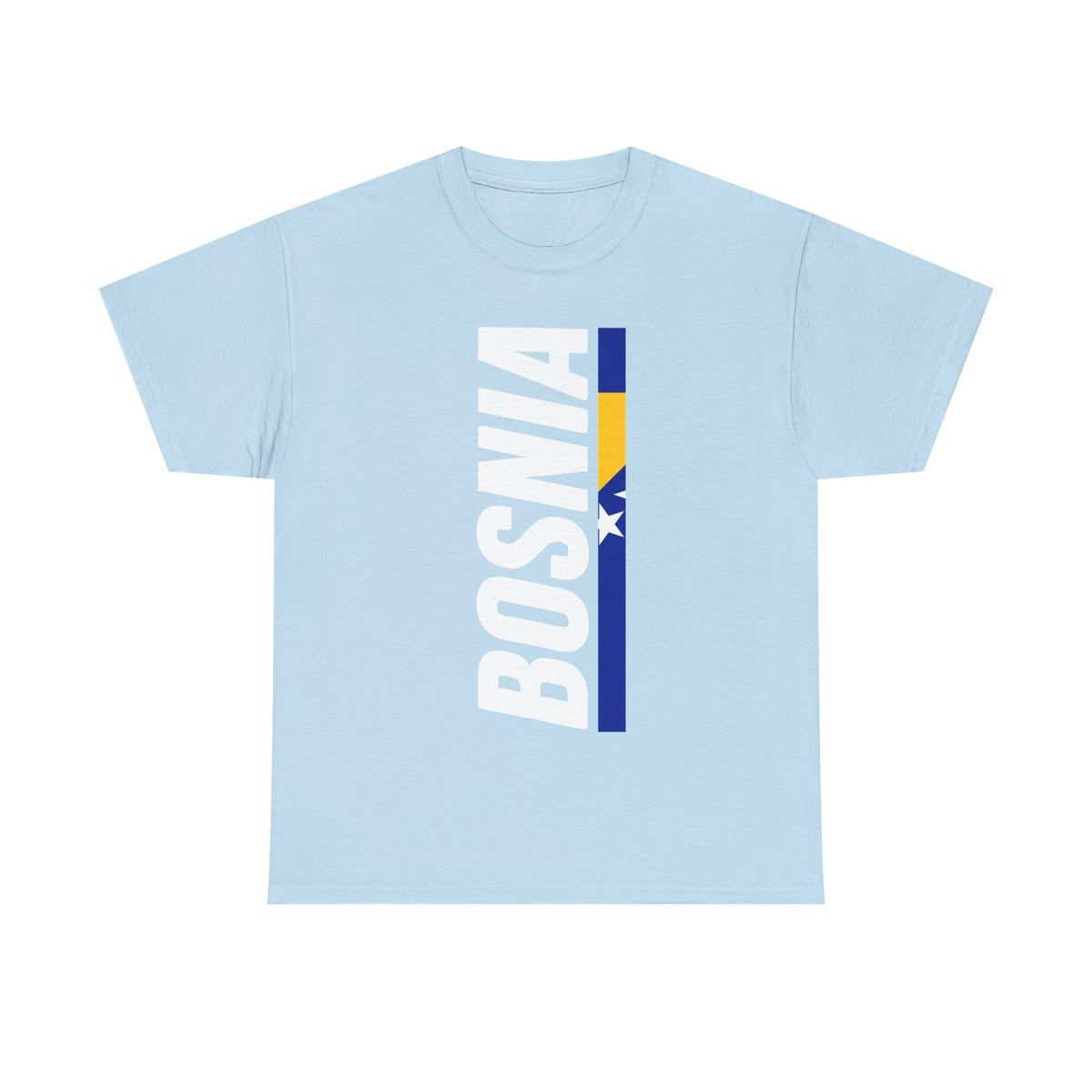 Bosnia Wappen Flagge Stolz Heimat Fußball fan Geschenkidee - Unisex T-Shirt