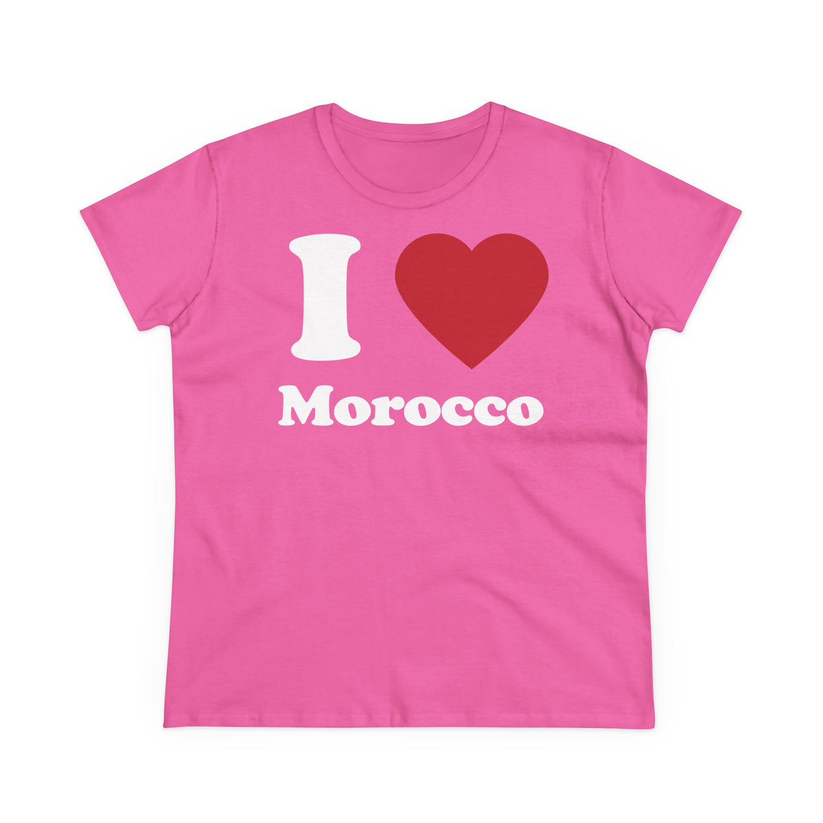 Escudo de Marruecos, bandera de Marruecos, orgullo, aficionada al fútbol y al deporte, idea de regalo - Camiseta para mujer
