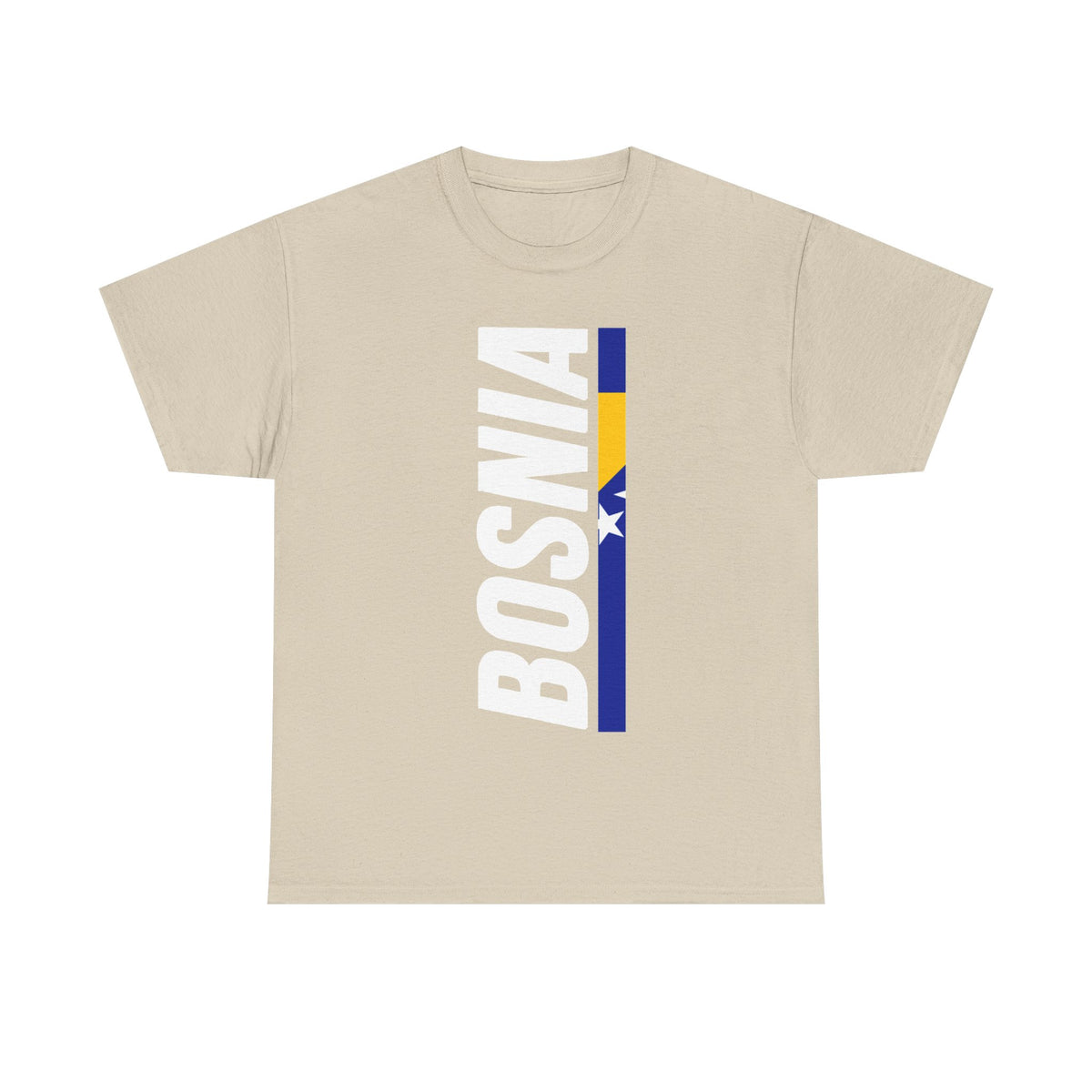 Bosnia Wappen Flagge Stolz Heimat Fußball fan Geschenkidee - Unisex T-Shirt