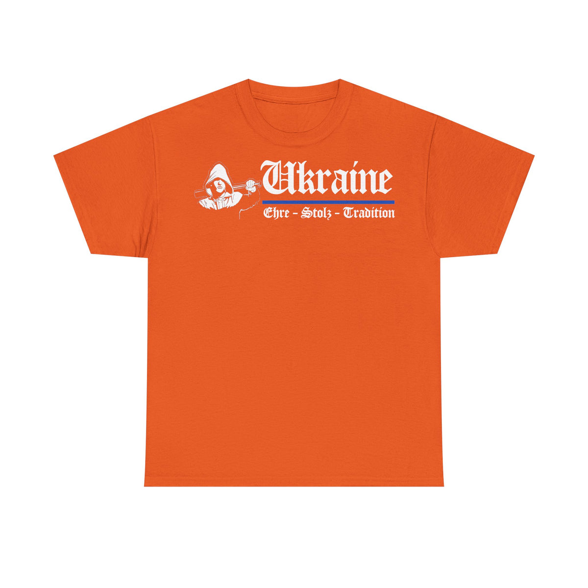 Bandera de Ucrania escudo idea de regalo afición al deporte moda vintage - Camiseta unisex