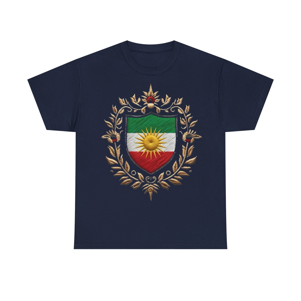 Kurdistan Edel Wappen Geschenkidee - Unisex T-Shirt
