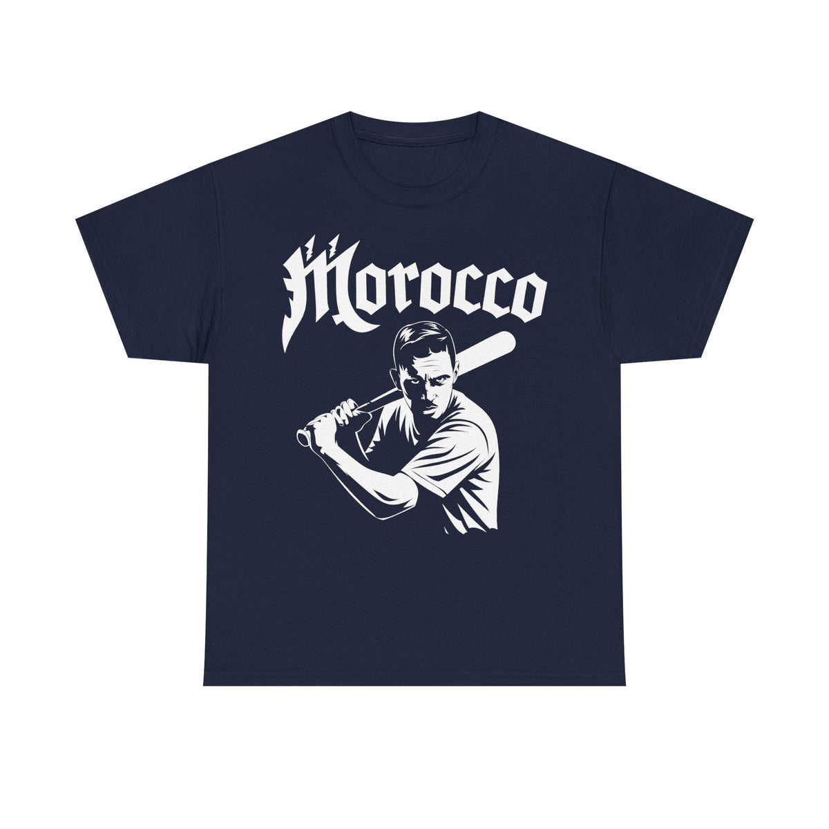 Escudo de hooligan de Marruecos Bandera de Marruecos Fútbol Aficionado Deporte Idea de regalo - Camiseta unisex