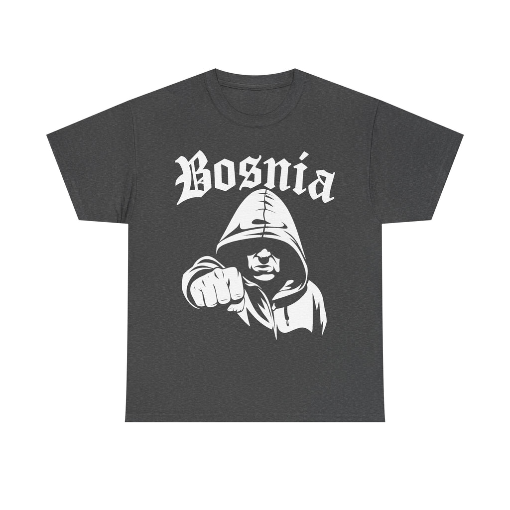 Bosnia Hooligan Wappen Flagge Stolz Heimat Fußball fan Geschenkidee - Unisex T-Shirt