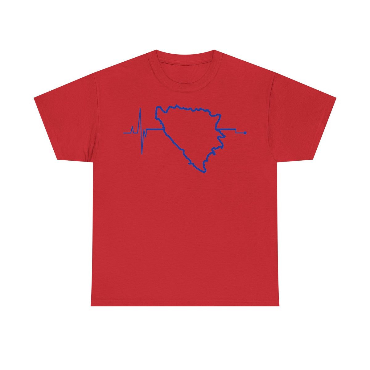 Bosnia escudo bandera orgullo patria aficionado al fútbol idea de regalo - Camiseta unisex