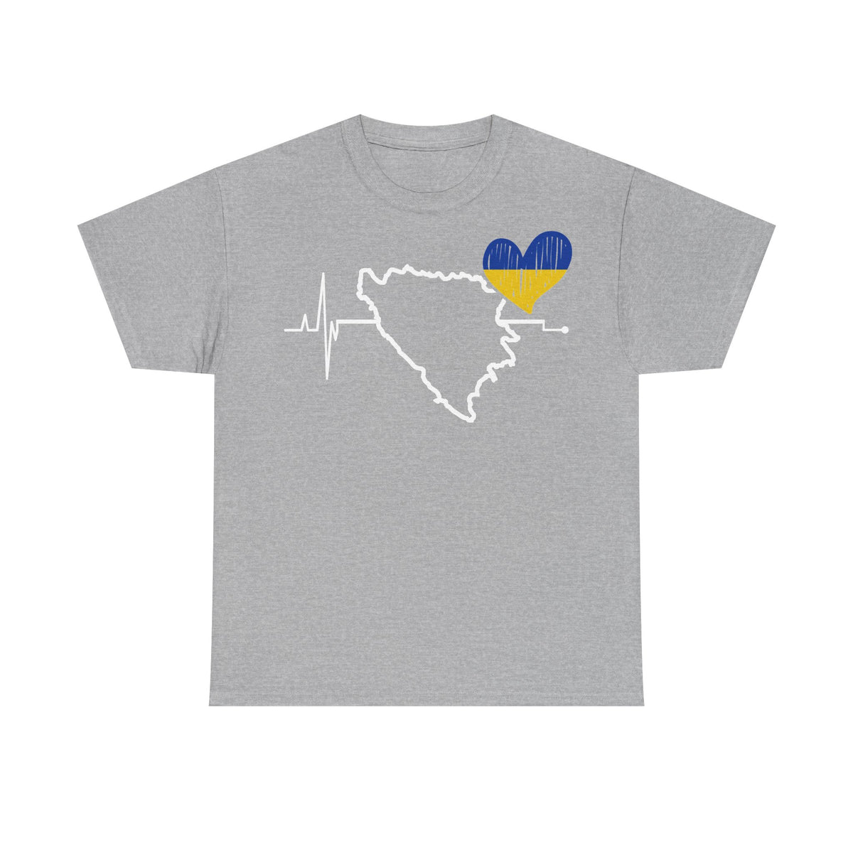 Bosnia escudo bandera orgullo patria aficionado al fútbol idea de regalo - Camiseta unisex