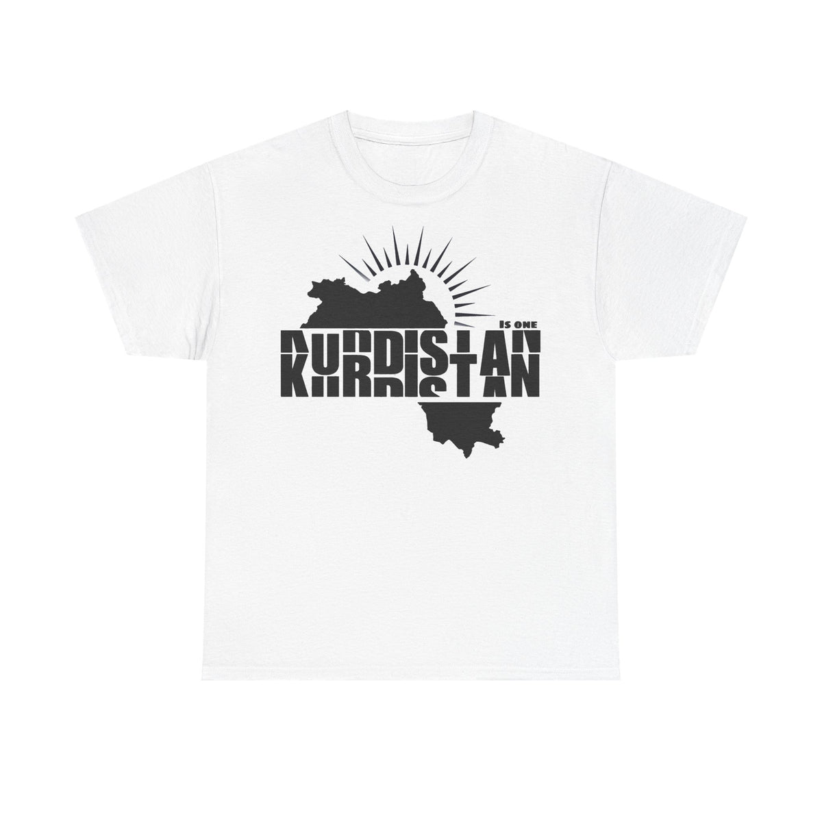 Kurdistan is ONE Street Urban Geschenkidee - Unisex T-Shirt
