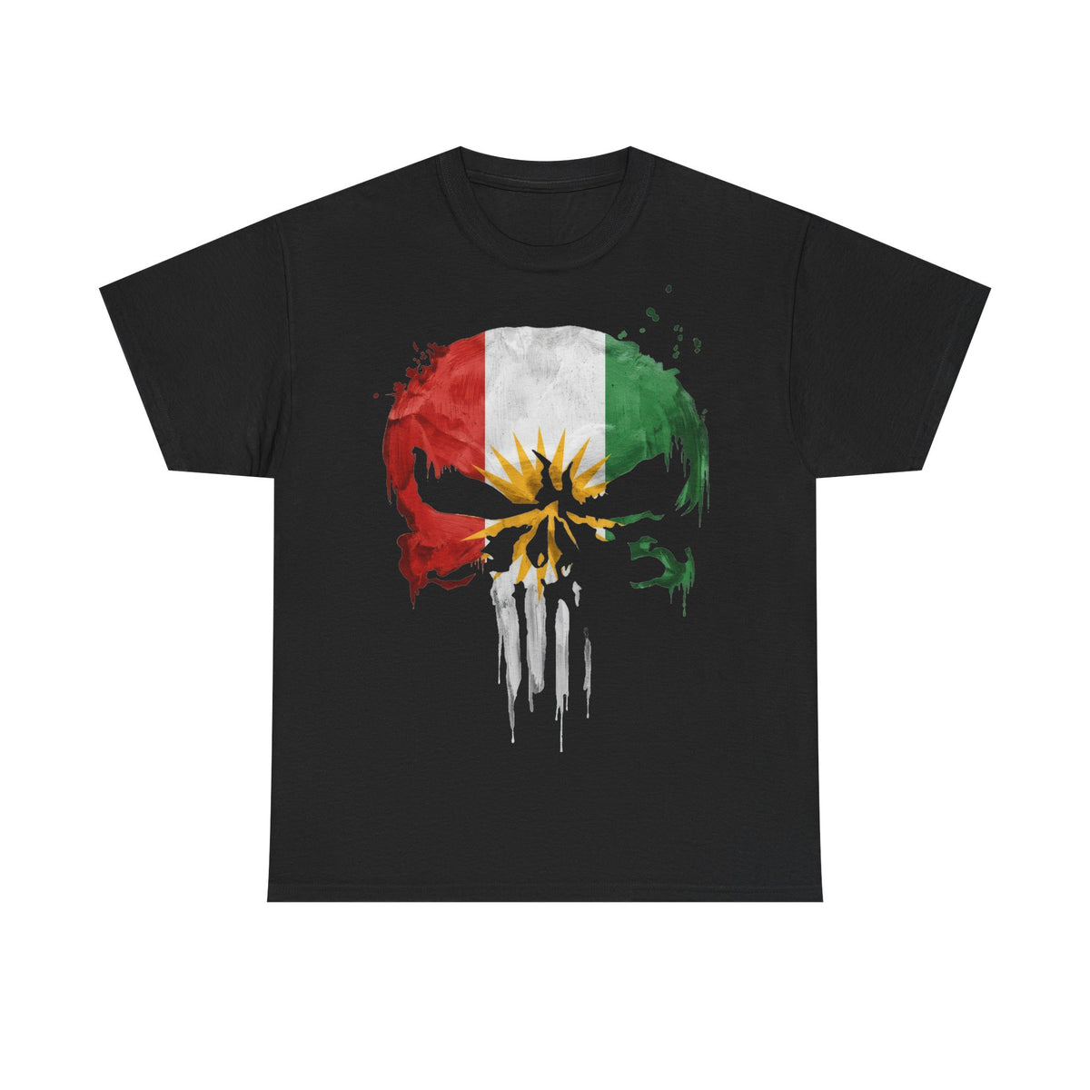 Kurdistan Maske Flagge Azadi Newroz - Unisex T-shirt