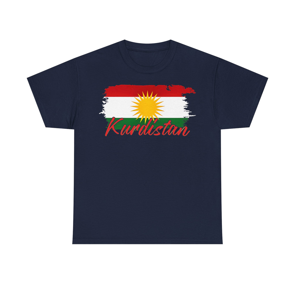 Kurdistán Azadi Escudo Bandera Patria Newroz Regalo - Camiseta unisex