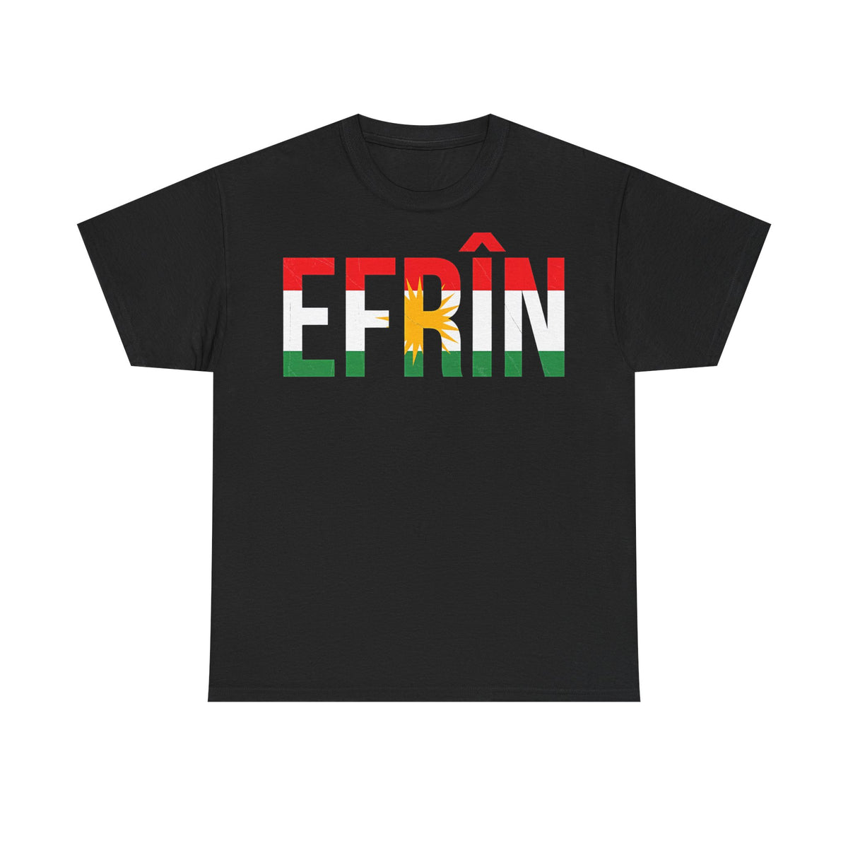 Kurdistán Azadi Escudo Bandera Patria Newroz Regalo - Camiseta unisex