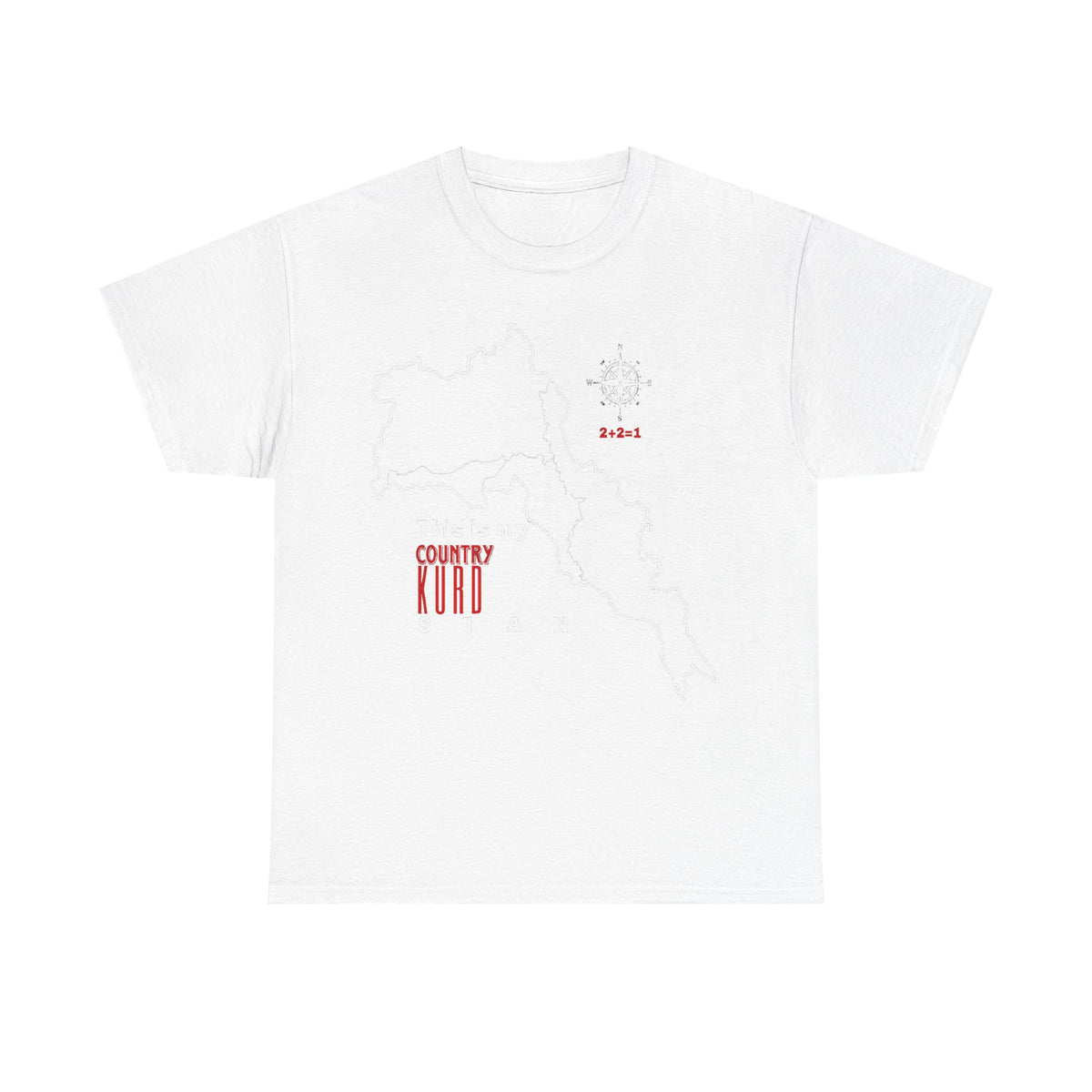 Kurdistán Contury Kurd Street Urban Azadi - Camiseta unisex