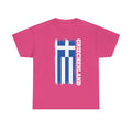 Greece Griechenland Flagge Wappen Heimat Fußball Sport Fan Geschenkidee - Unisex T-Shirt