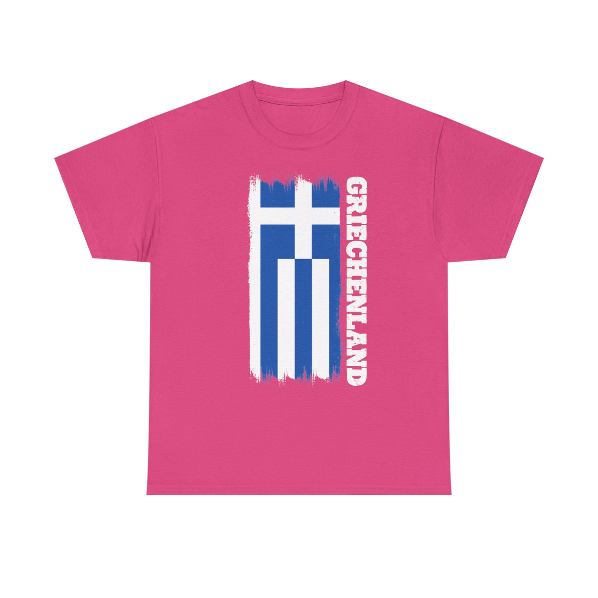 Greece Griechenland Flagge Wappen Heimat Fußball Sport Fan Geschenkidee - Unisex T-Shirt