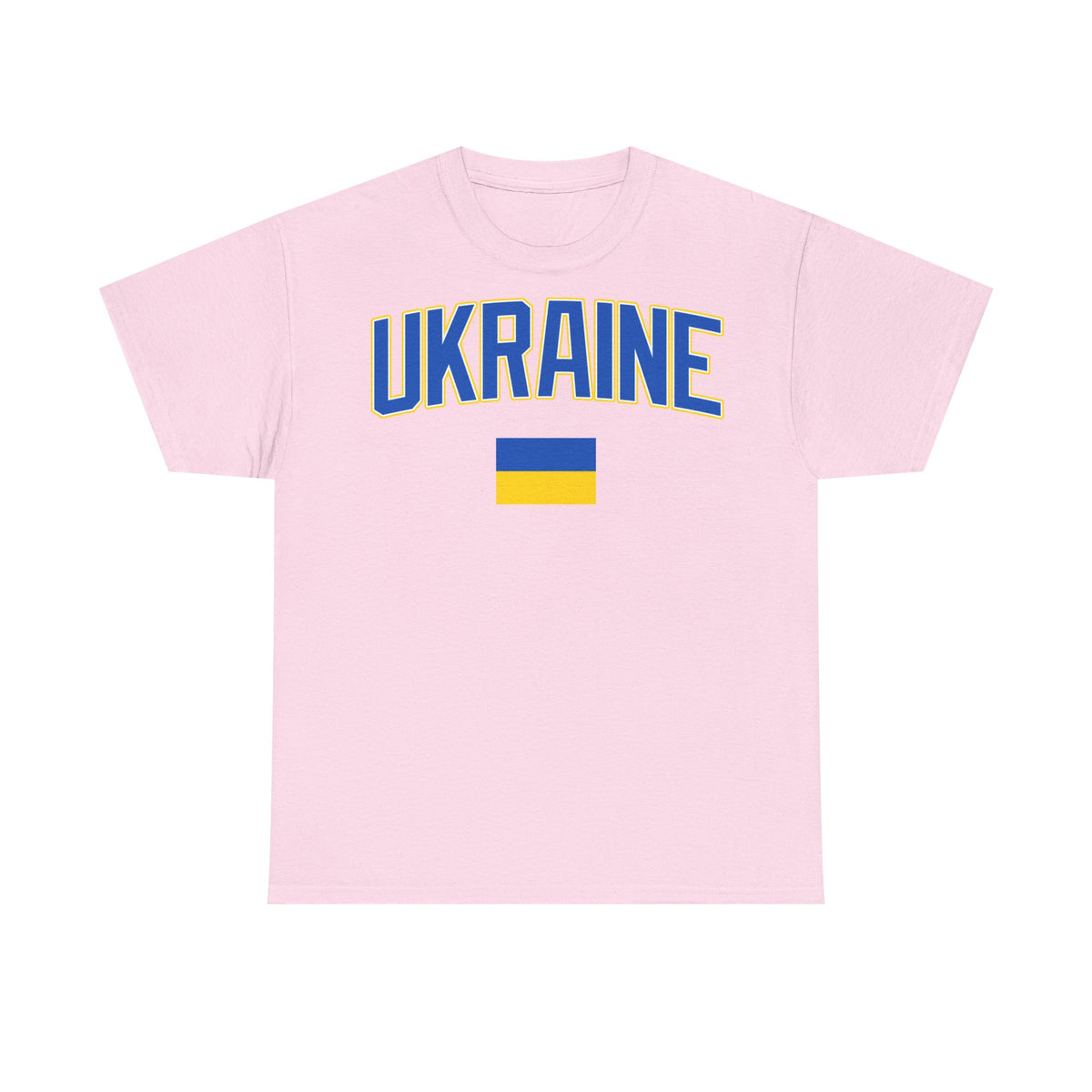 Bandera de Ucrania escudo idea de regalo afición al deporte moda vintage - Camiseta unisex