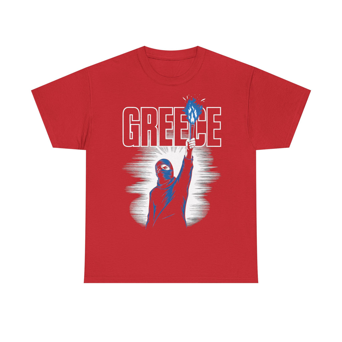 Grecia Grecia hooligan bandera escudo patria fútbol deporte aficionado idea de regalo - camiseta unisex