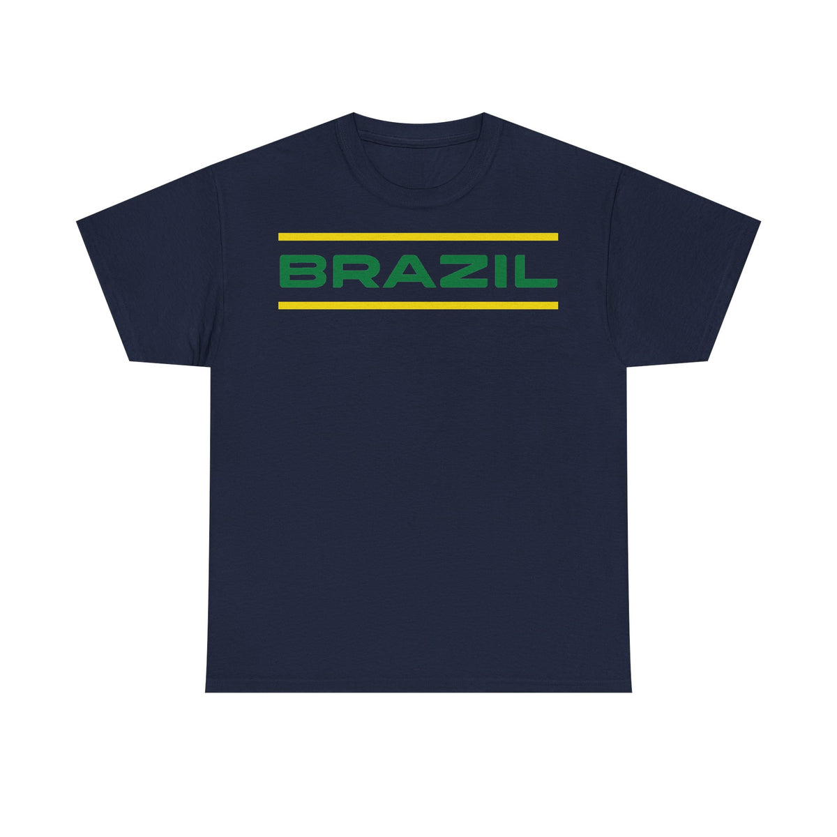 Brazil Brasilien Wappen Flagge Sport Fan Fußball Geschenkidee - Unisex T-Shirt
