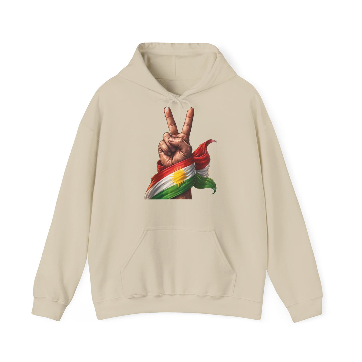 Kurdistan Peace Flagge Geschenkidee - Unisex Hoodie
