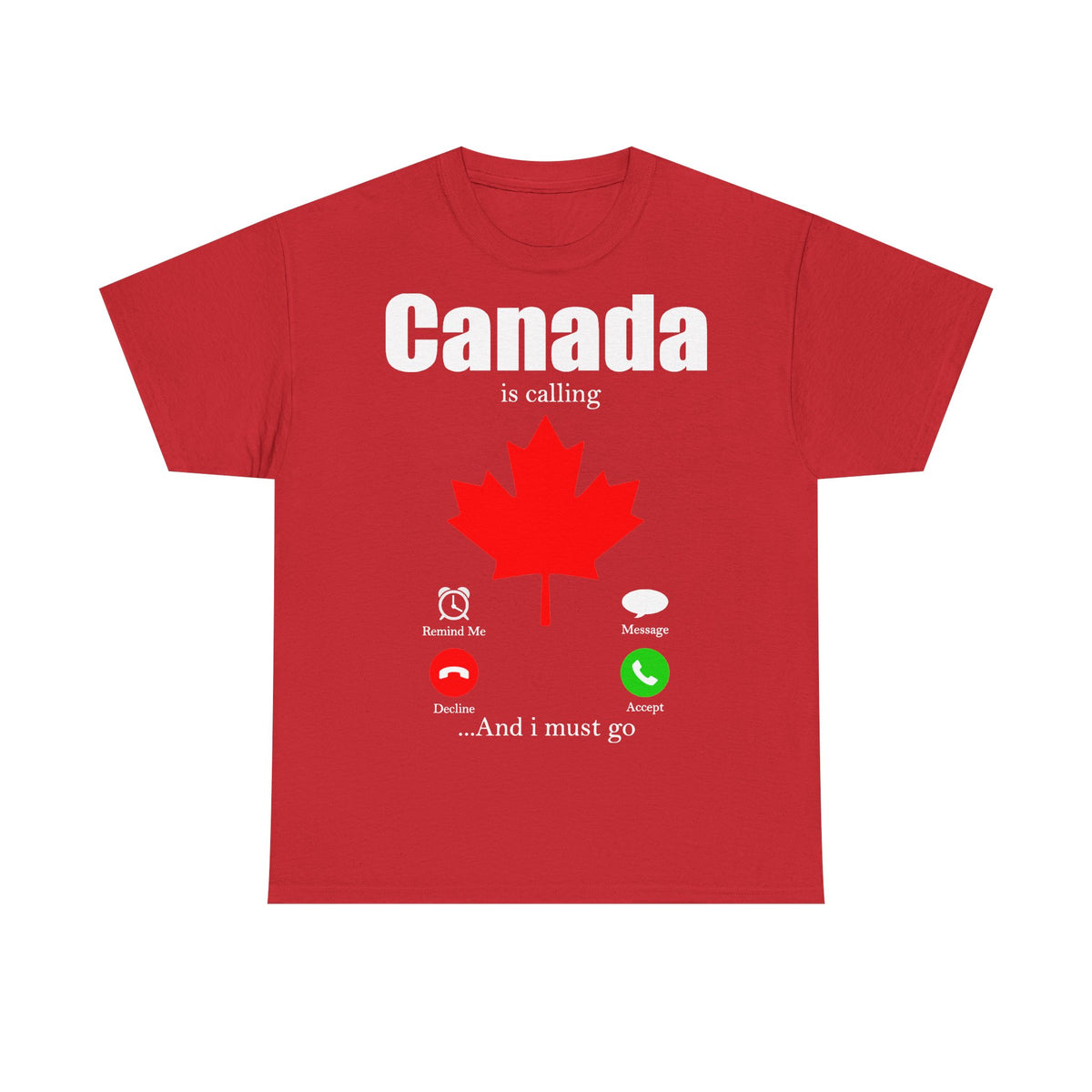 Canada Kanada Wappen Flagge Fan Sport Fußball Geschenkidee - Unisey T-Shirt