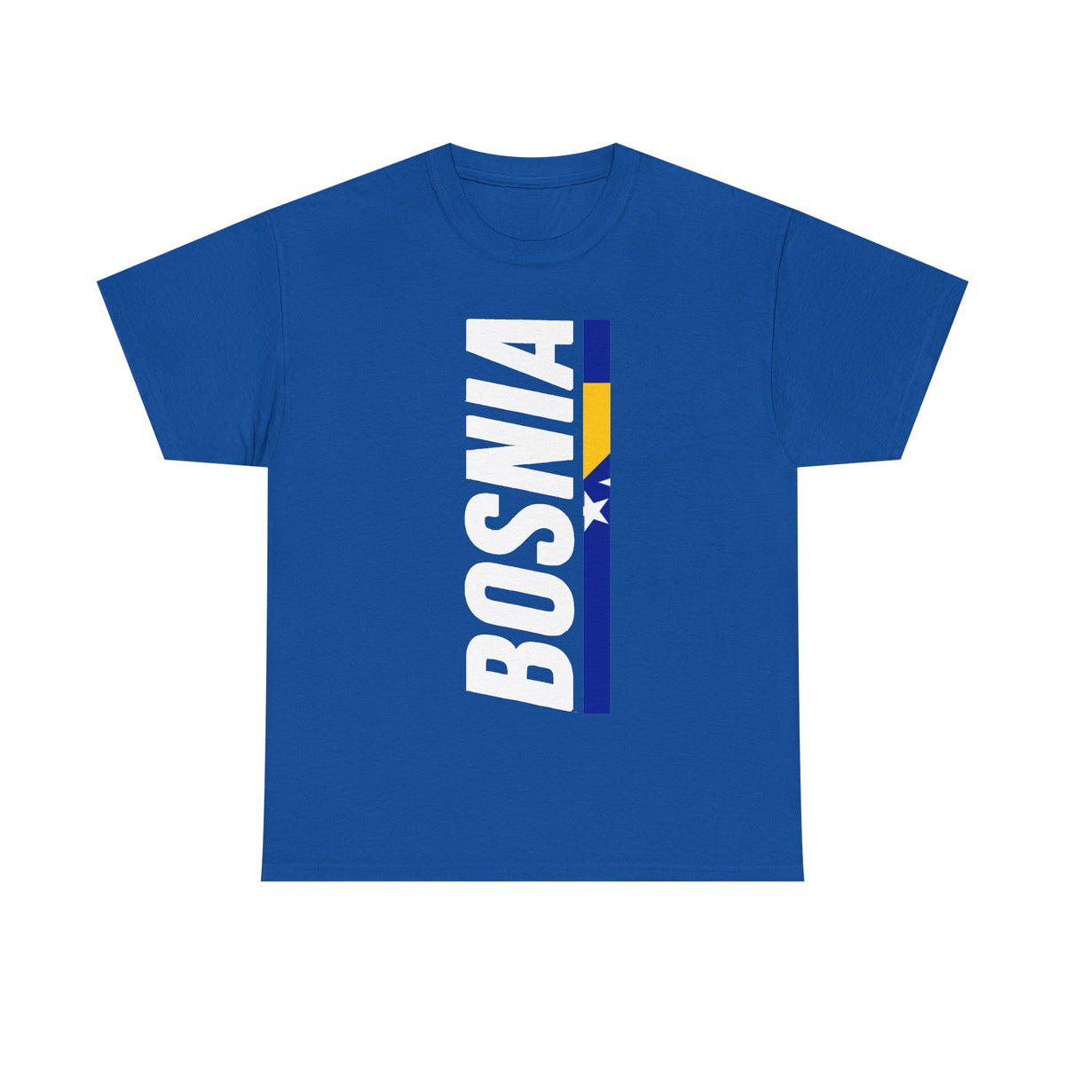 Bosnia Wappen Flagge Stolz Heimat Fußball fan Geschenkidee - Unisex T-Shirt