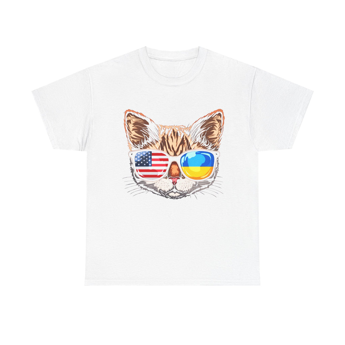 Bandera de Ucrania escudo idea de regalo afición al deporte moda vintage - Camiseta unisex