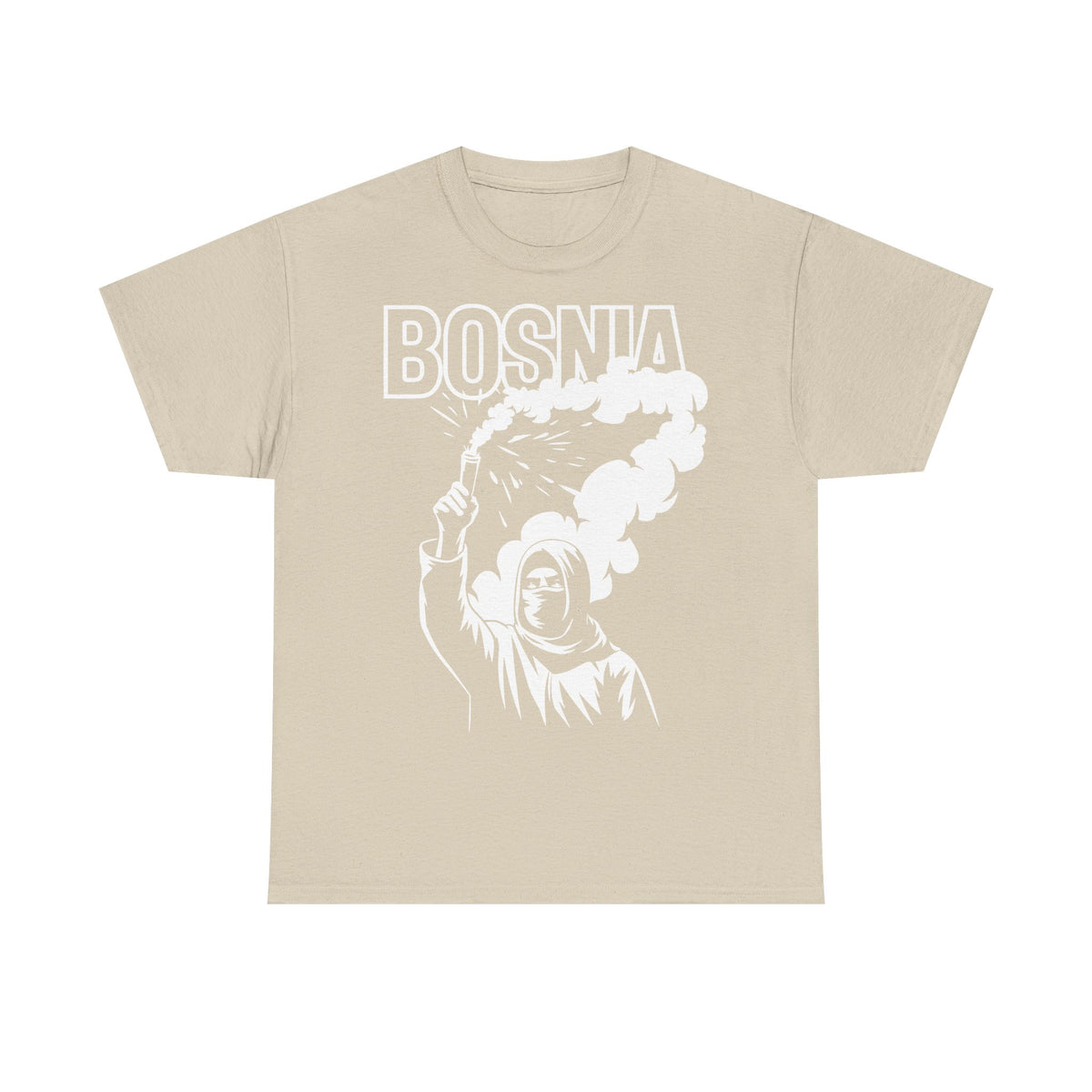 Bosnia escudo bandera orgullo patria aficionado al fútbol idea de regalo - Camiseta unisex