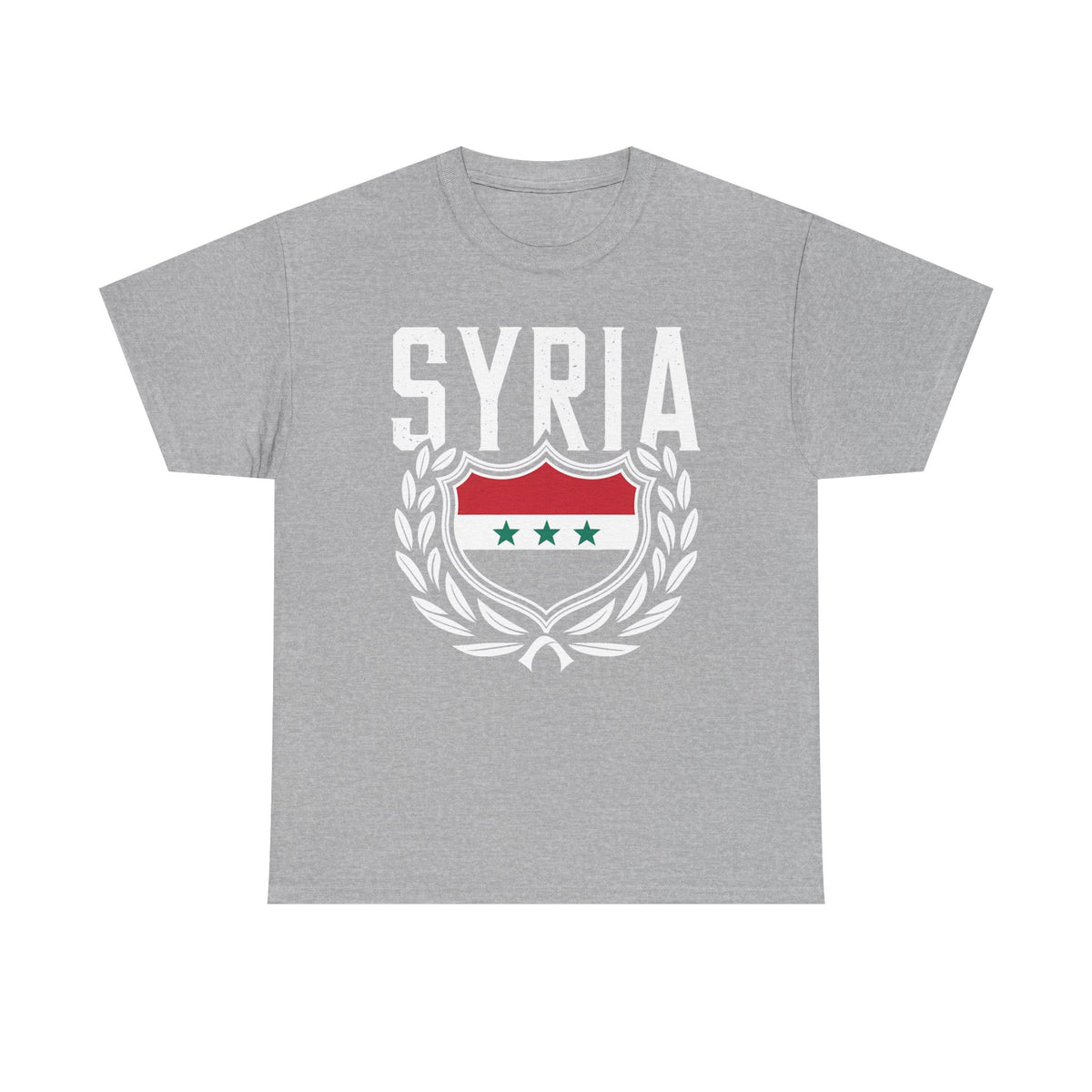 Syria Syrien Hooligan Wappen Flagge Heimat Sport Fußball Fan Geschenkidee - Unisex T-Shirt