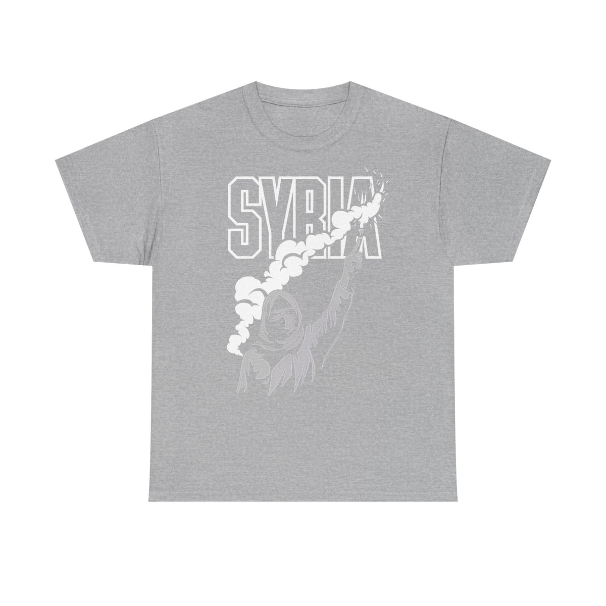 Syria Syrien Hooligan Wappen Flagge Heimat Sport Fußball Fan Geschenkidee - Unisex T-Shirt