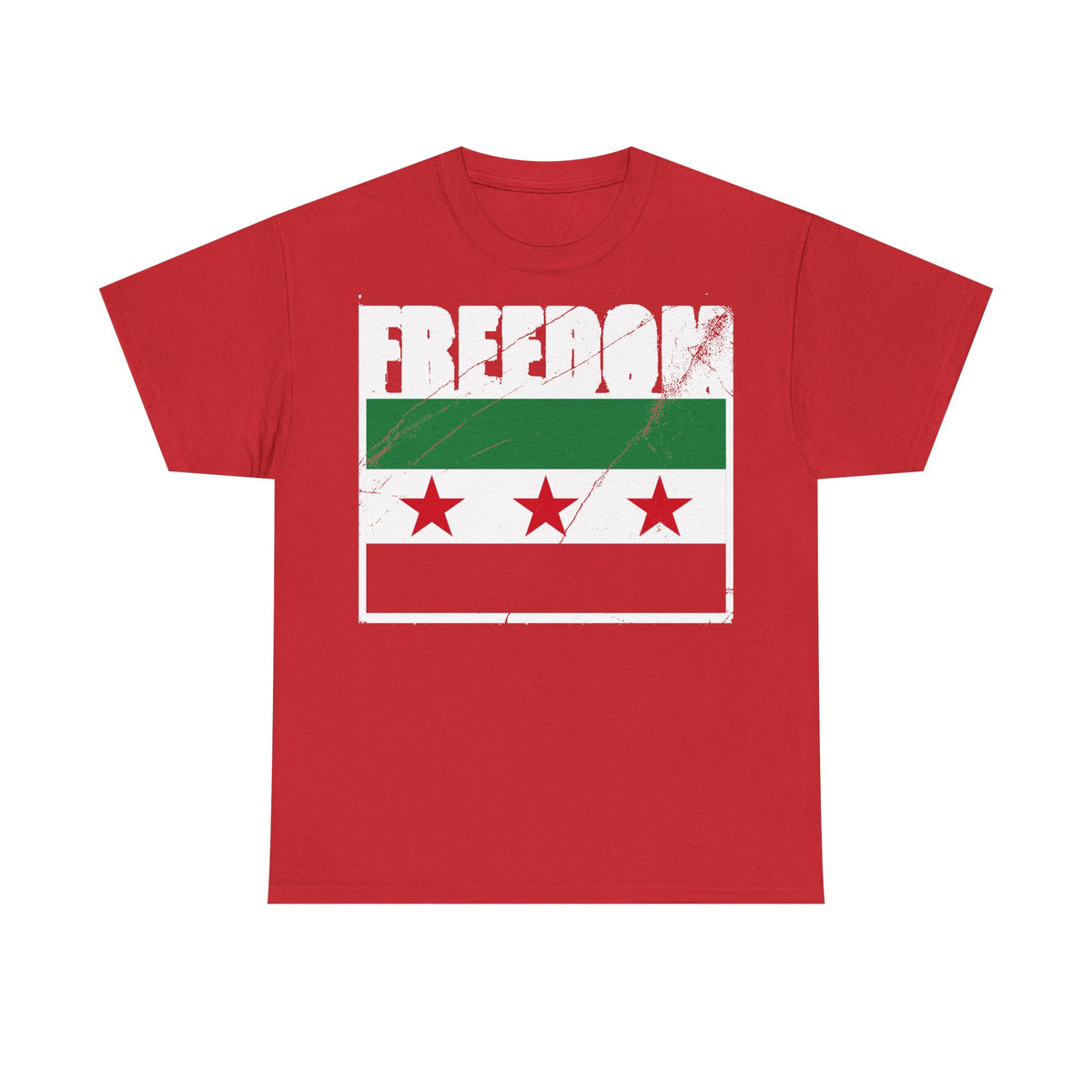 Syria Syrien Wappen Flagge Heimat Sport Fan Geschenkidee - Unisex T-Shirt