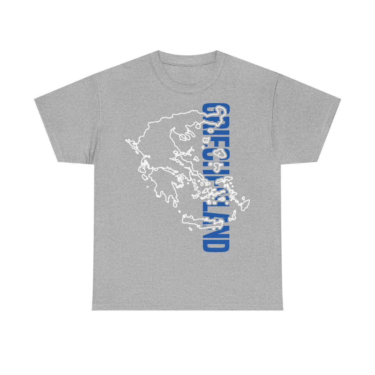 Grecia Grecia Bandera Escudo Patria Fútbol Deporte Aficionado Idea de regalo - Camiseta unisex