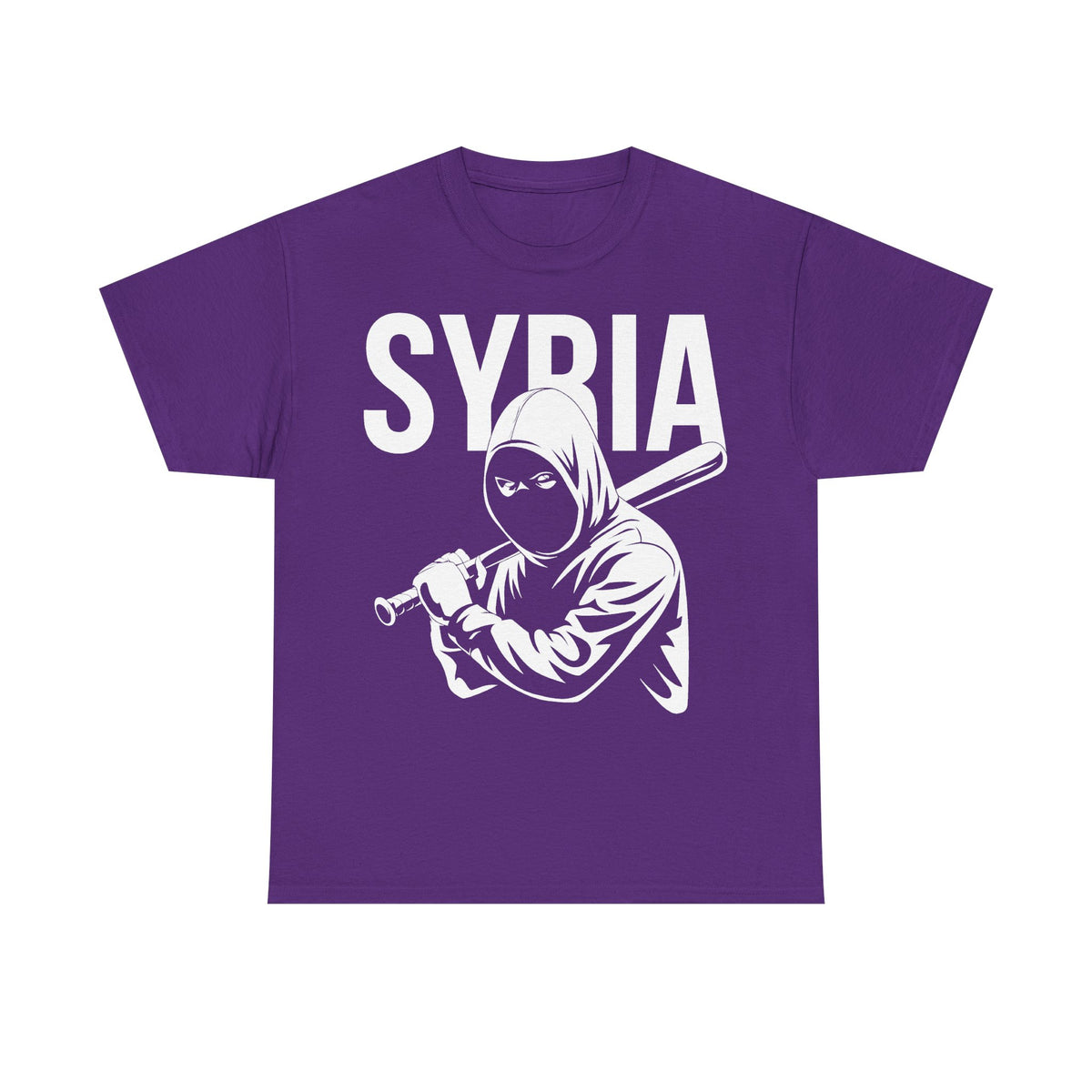 Syria Syrien Hooligan Wappen Flagge Heimat Sport Fußball Fan Geschenkidee - Unisex T-Shirt