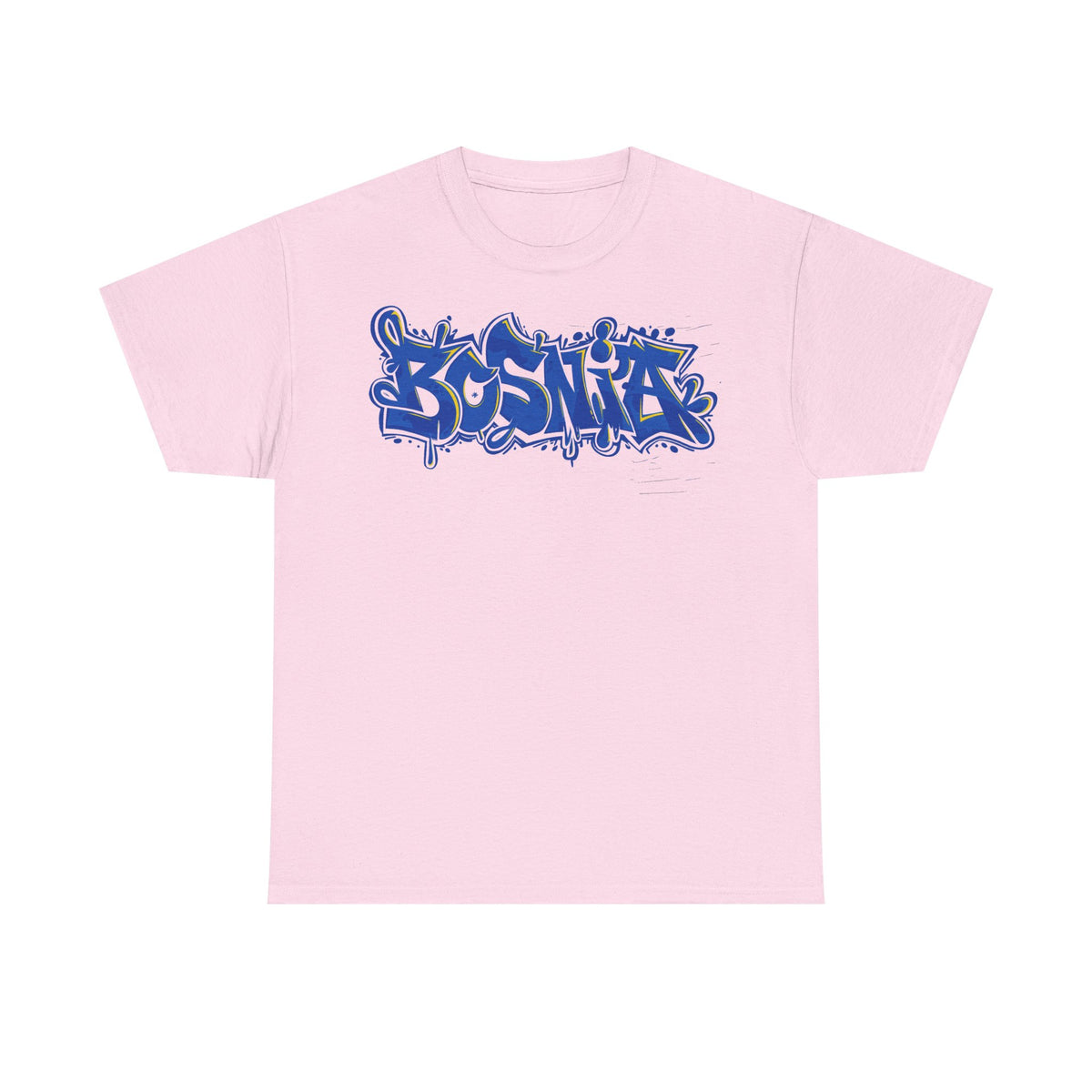 Bosnia escudo bandera orgullo patria aficionado al fútbol idea de regalo - Camiseta unisex