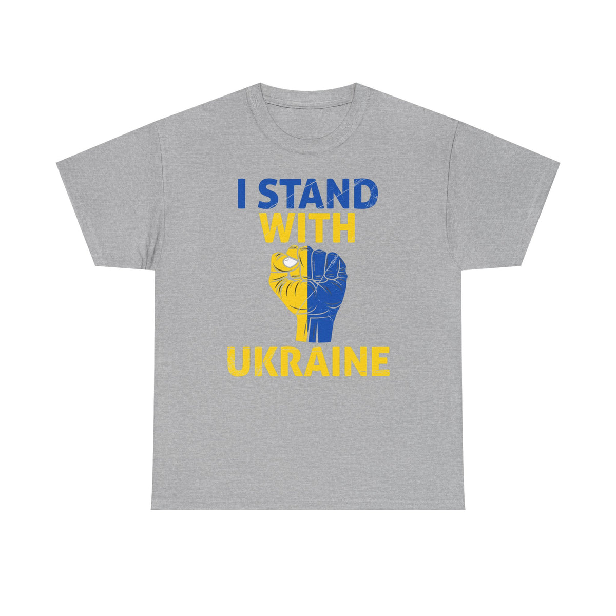 Bandiera e stemma dell'Ucraina Idea regalo Sport Tifoso Moda Vintage - T-shirt unisex