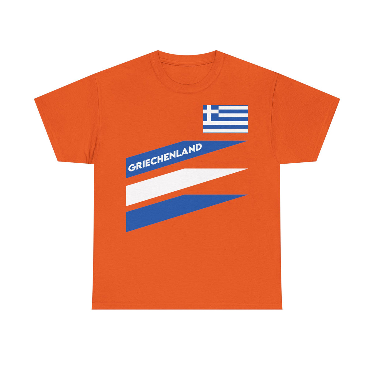 Grecia Grecia Bandera Escudo Patria Fútbol Deporte Aficionado Idea de regalo - Camiseta unisex