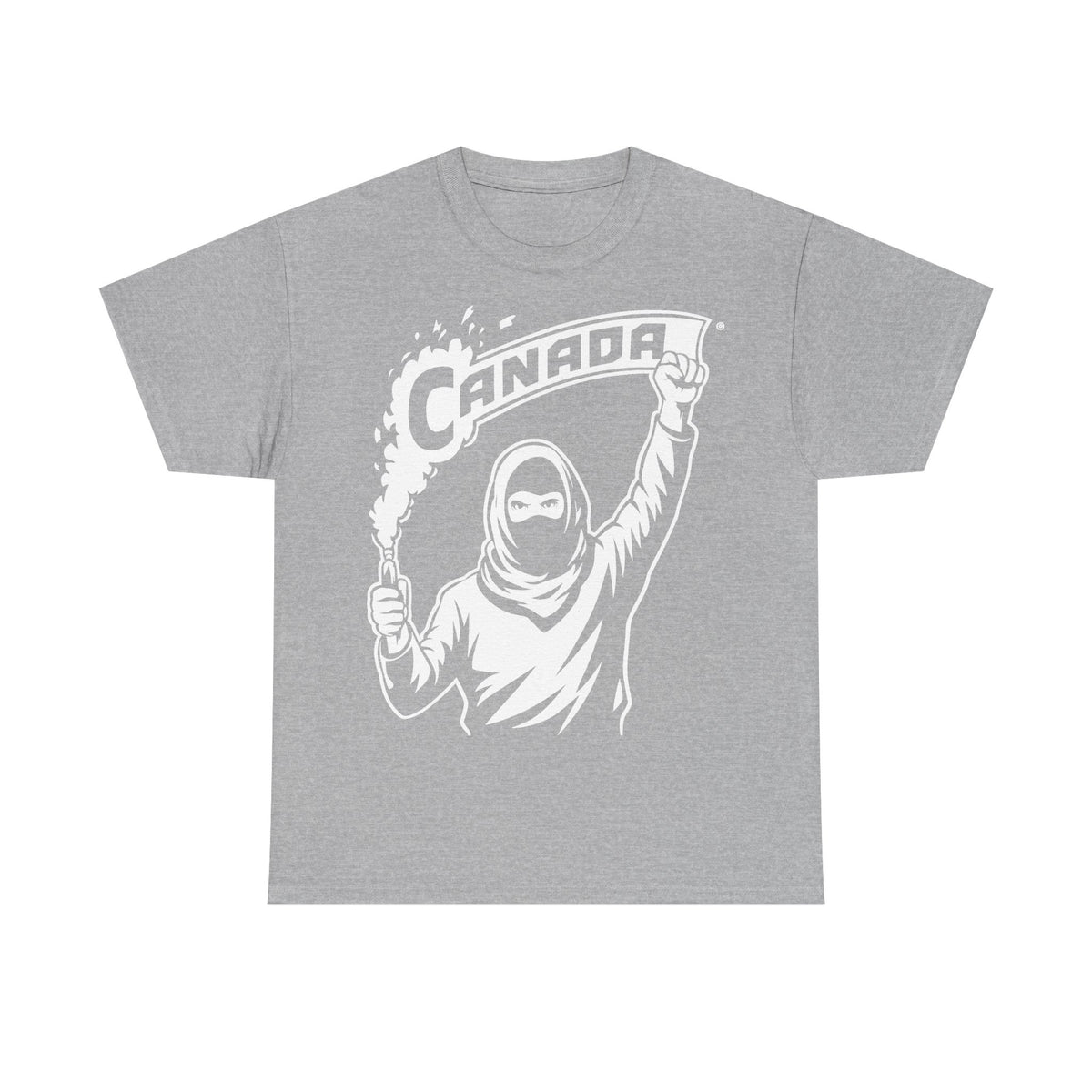 Canada Kanada Hooligan Wappen Flagge Fan Sport Fußball Geschenkidee - Unisey T-Shirt