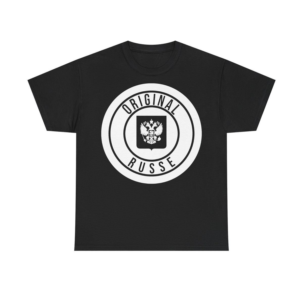 Rusia Rusia Moscú águila bandera escudo regalo deporte aficionado moda - Camiseta unisex