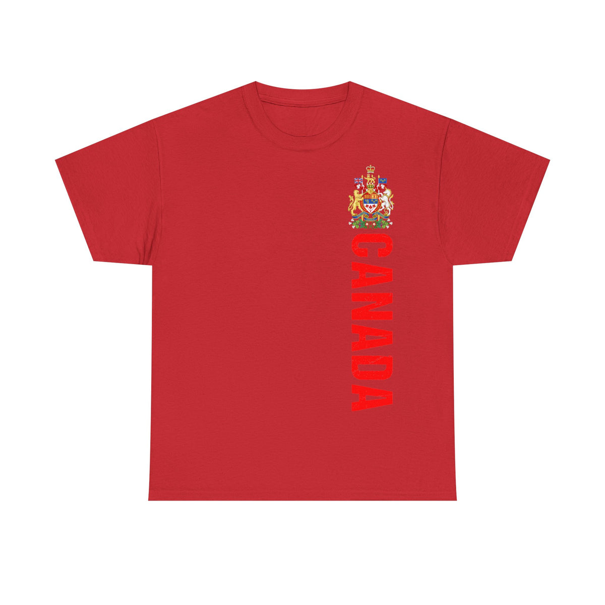 Canada Kanada Wappen Flagge Fan Sport Fußball Geschenkidee - Unisey T-Shirt